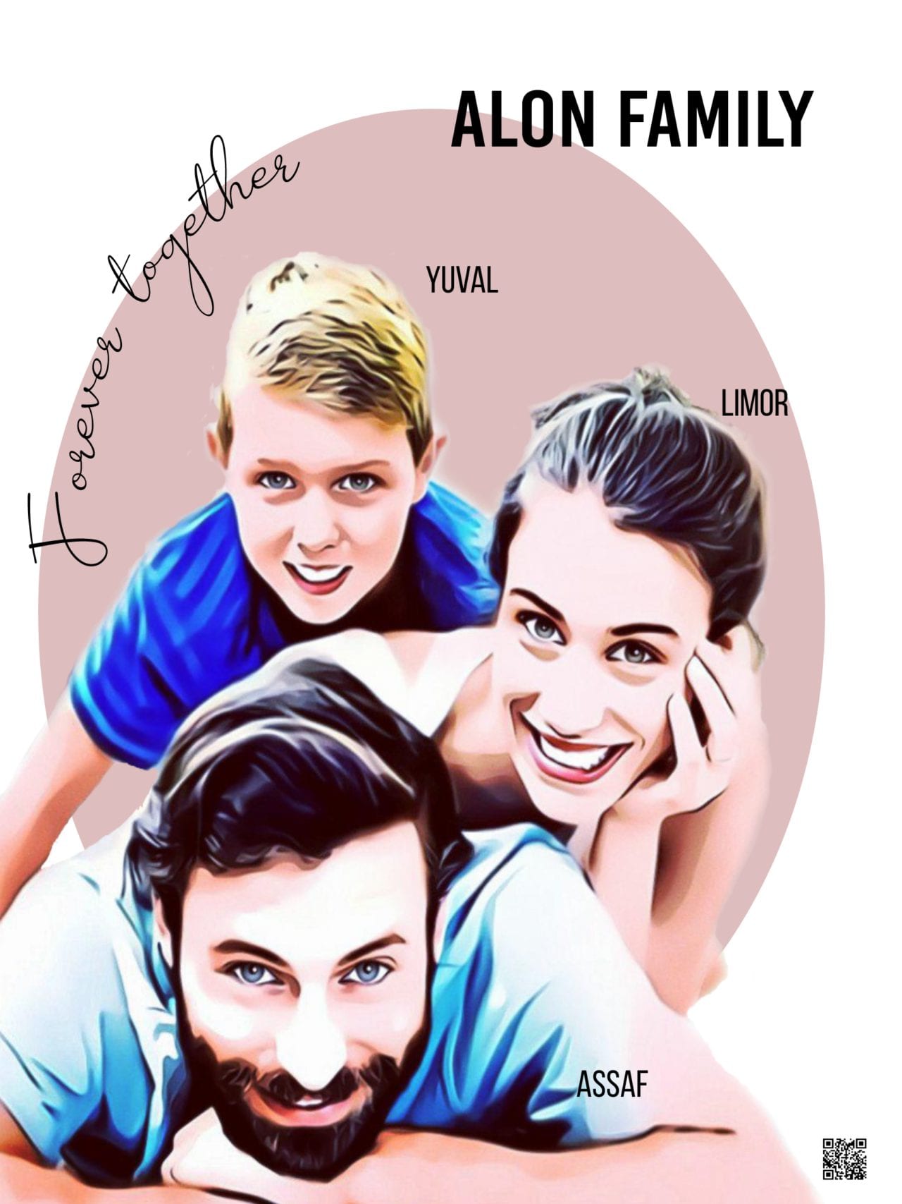 Family Forever – Color Drawing