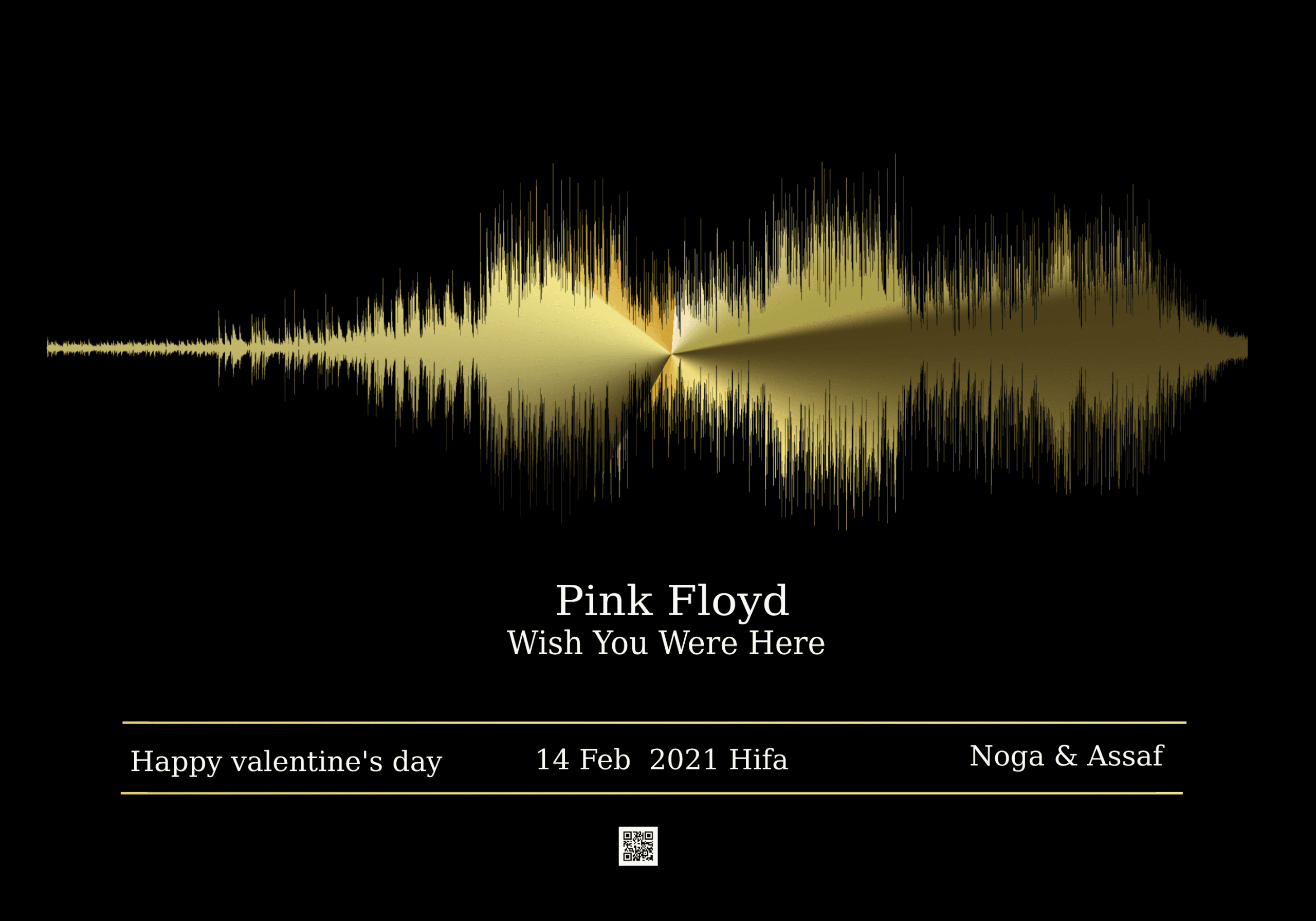 Music Lovers Gold Effect