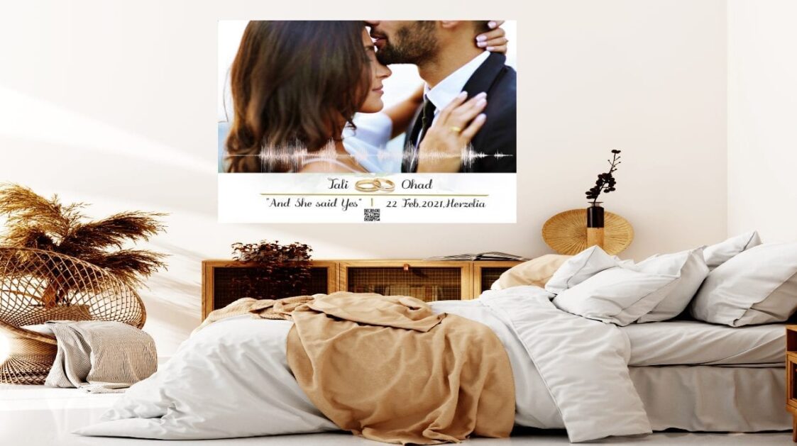 "And She Said Yes"- תמונה עם גל קול הקלטה - Image 2