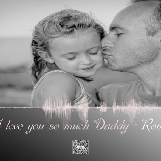 I Love You Daddy -גל קול בשילוב תמונה