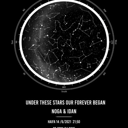 Moon Night - Star Map