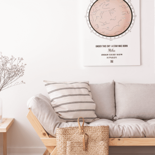 Pink Glow - Star Map