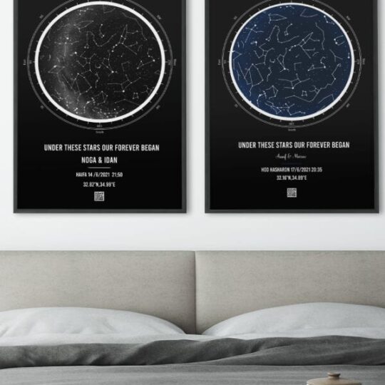 Navy Blue - Star Map